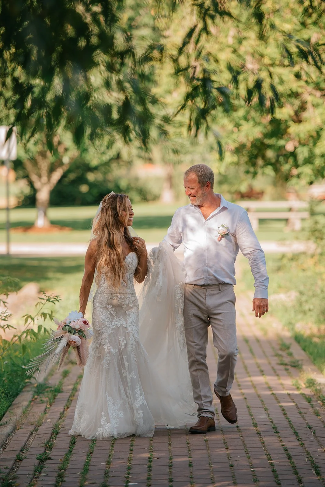 Wedding photography in Salmon Arm at Prestige Harbourfront Hotel