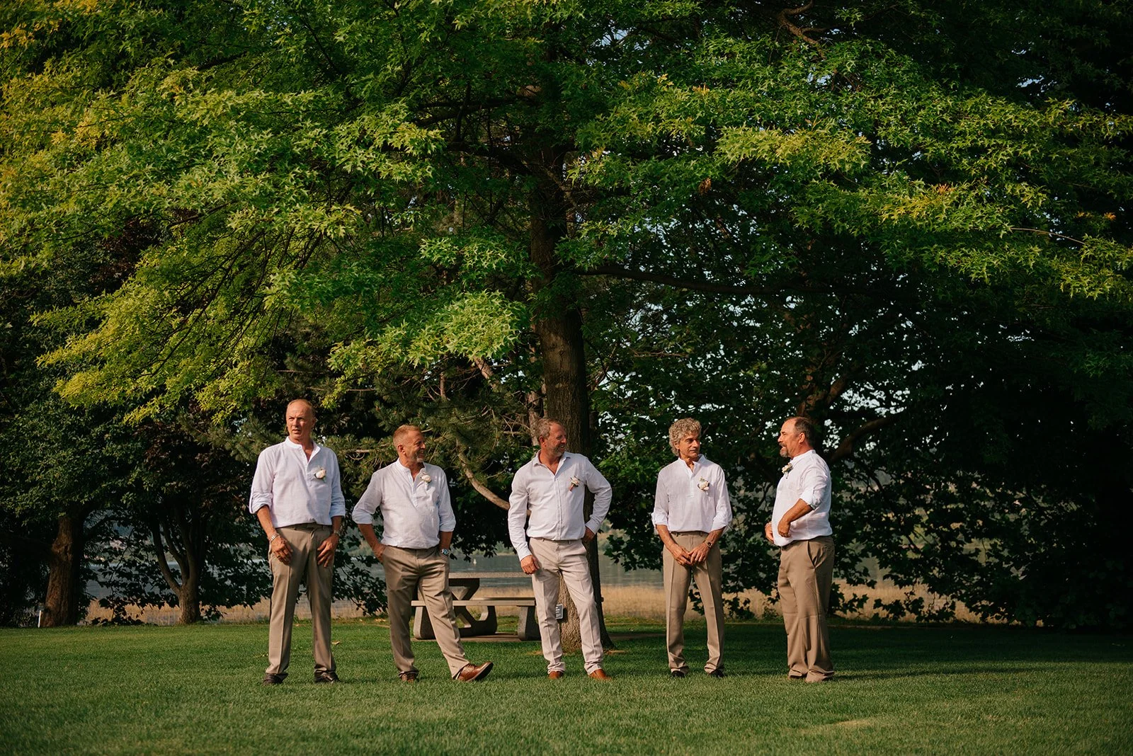 Wedding photography in Salmon Arm at Prestige Harbourfront Hotel