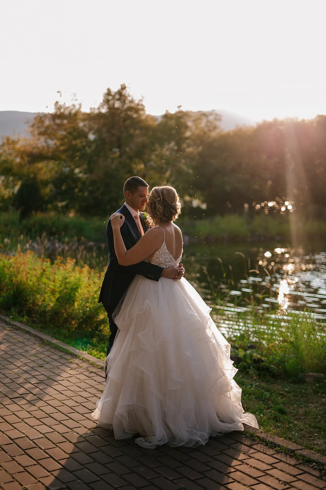 Wedding photography in Salmon Arm at Prestige Harbourfront Hotel