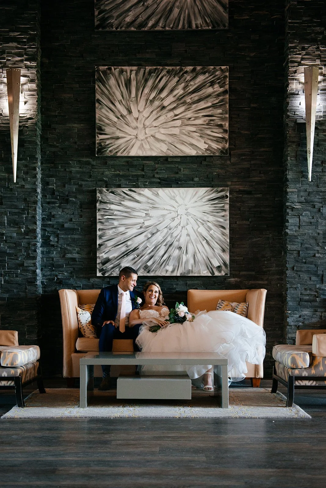 Wedding photography in Salmon Arm at Prestige Harbourfront Hotel