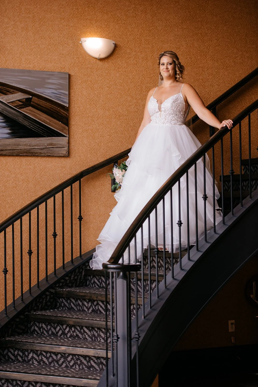 Wedding photography in Salmon Arm at Prestige Harbourfront Hotel