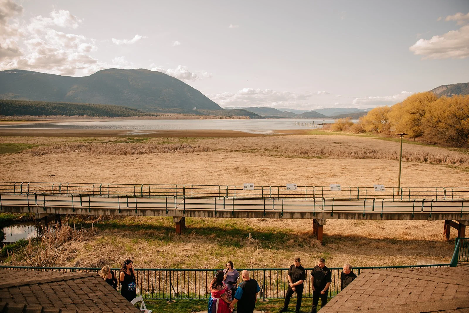Wedding photography in Salmon Arm at Prestige Harbourfront Hotel