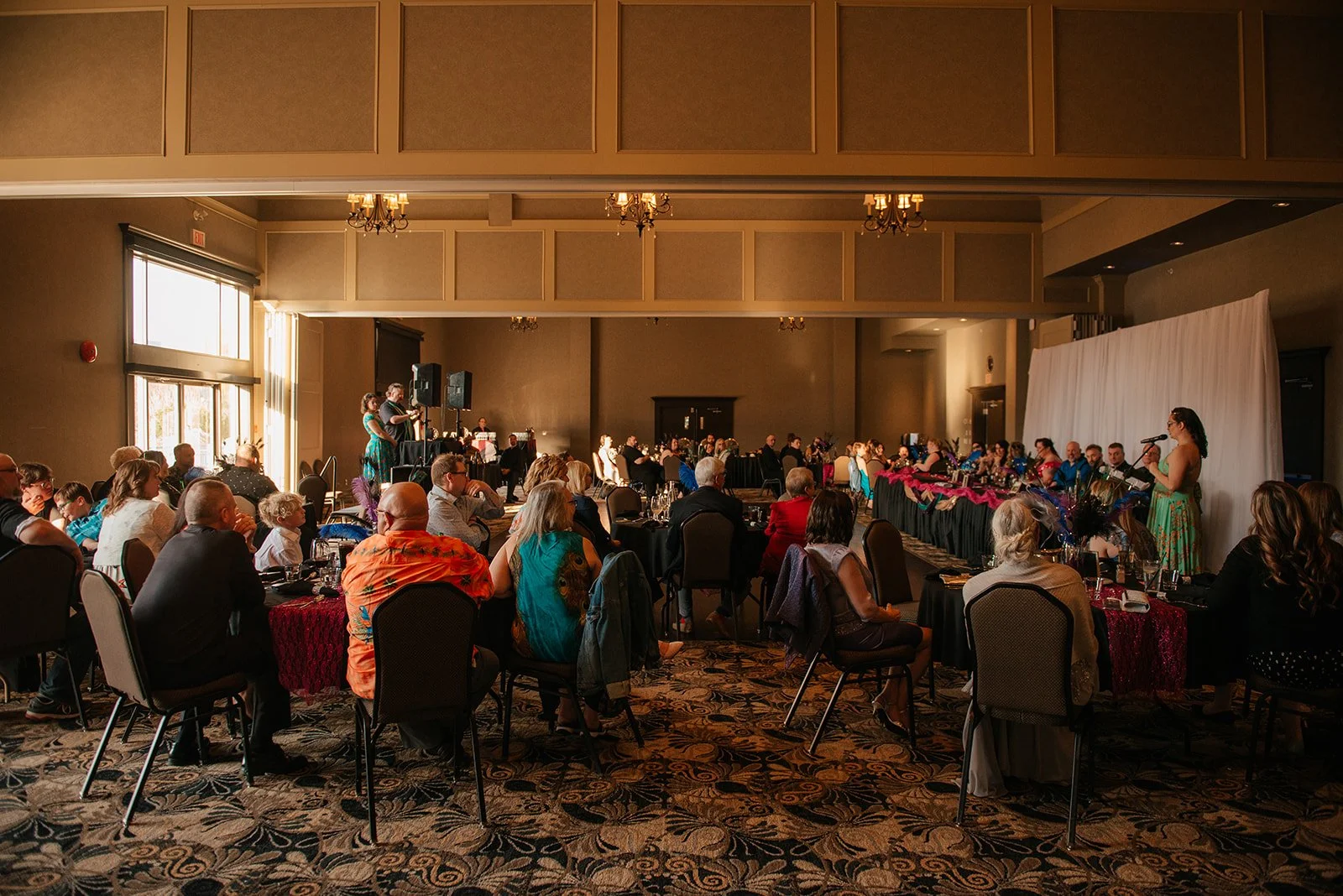 Wedding photography in Salmon Arm at Prestige Harbourfront Hotel