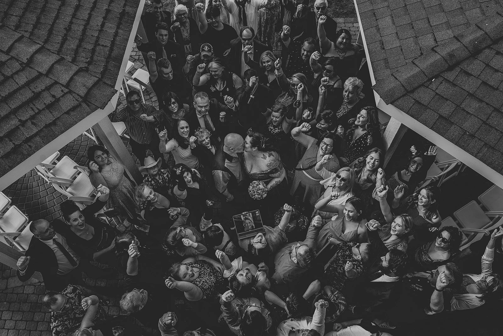 Wedding photography in Salmon Arm at Prestige Harbourfront Hotel