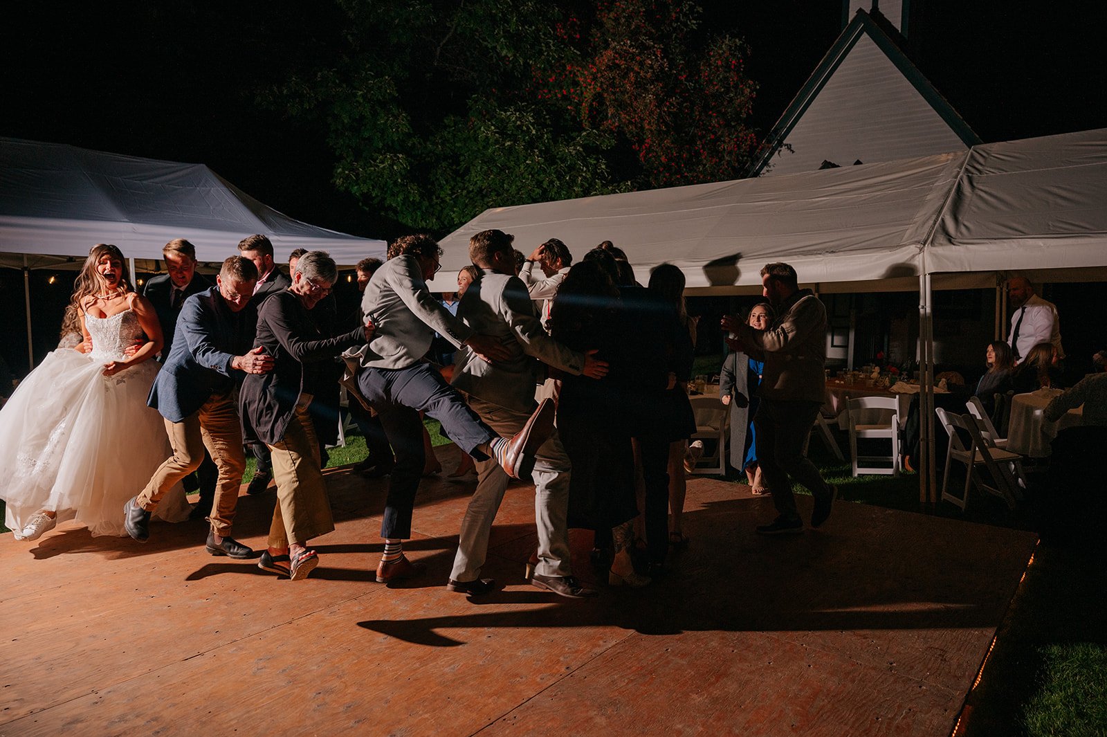 Wedding photography in Salmon Arm at RJ Haney 