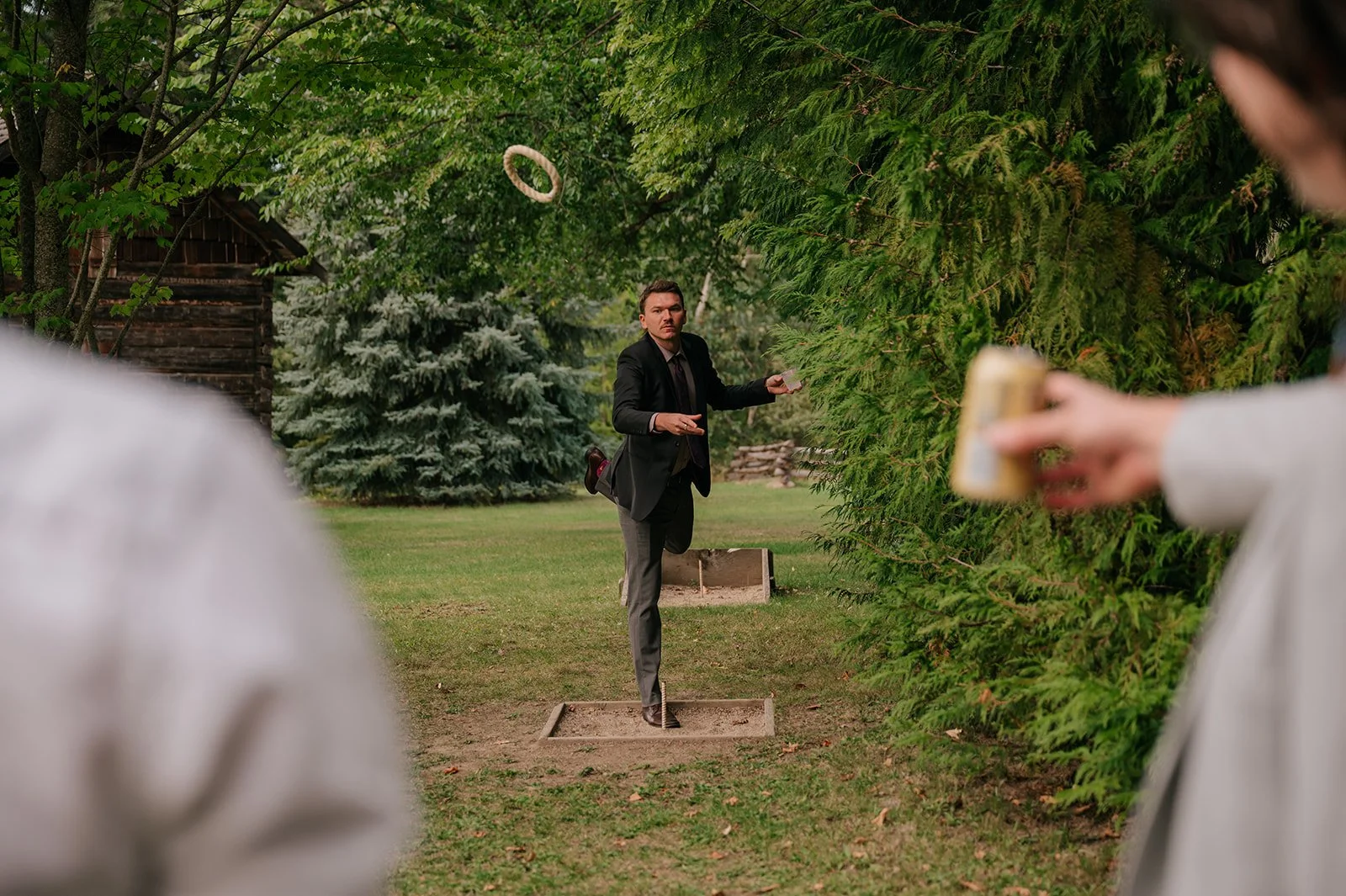 Wedding photography in Salmon Arm at RJ Haney 