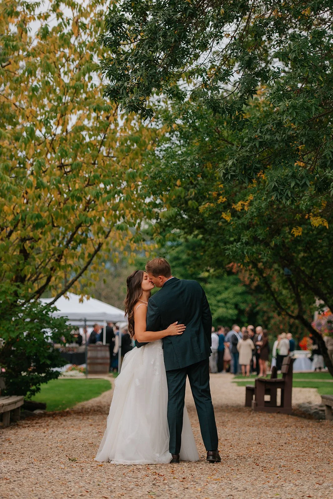 Wedding photography in Salmon Arm at RJ Haney 