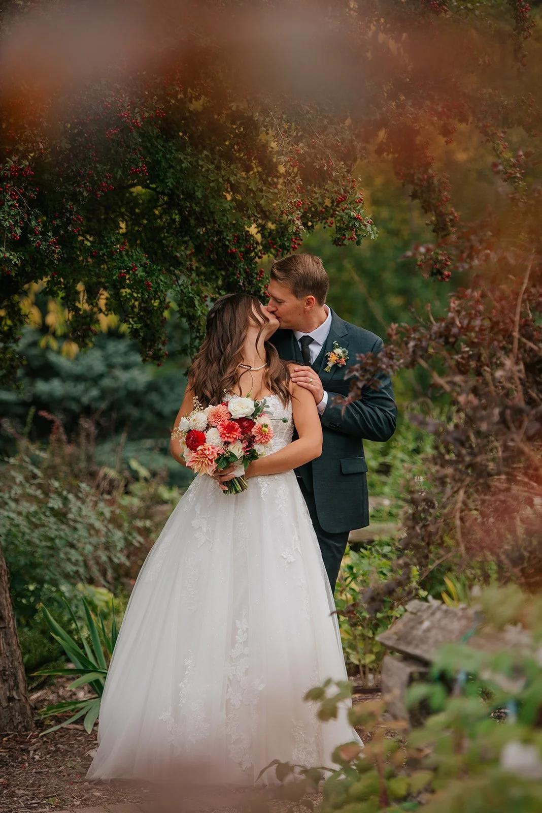 Wedding photography in Salmon Arm at RJ Haney 