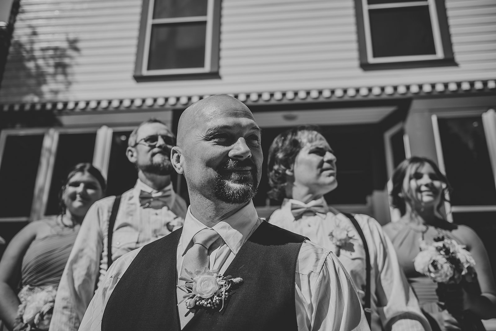 Wedding photography in Salmon Arm at RJ Haney 