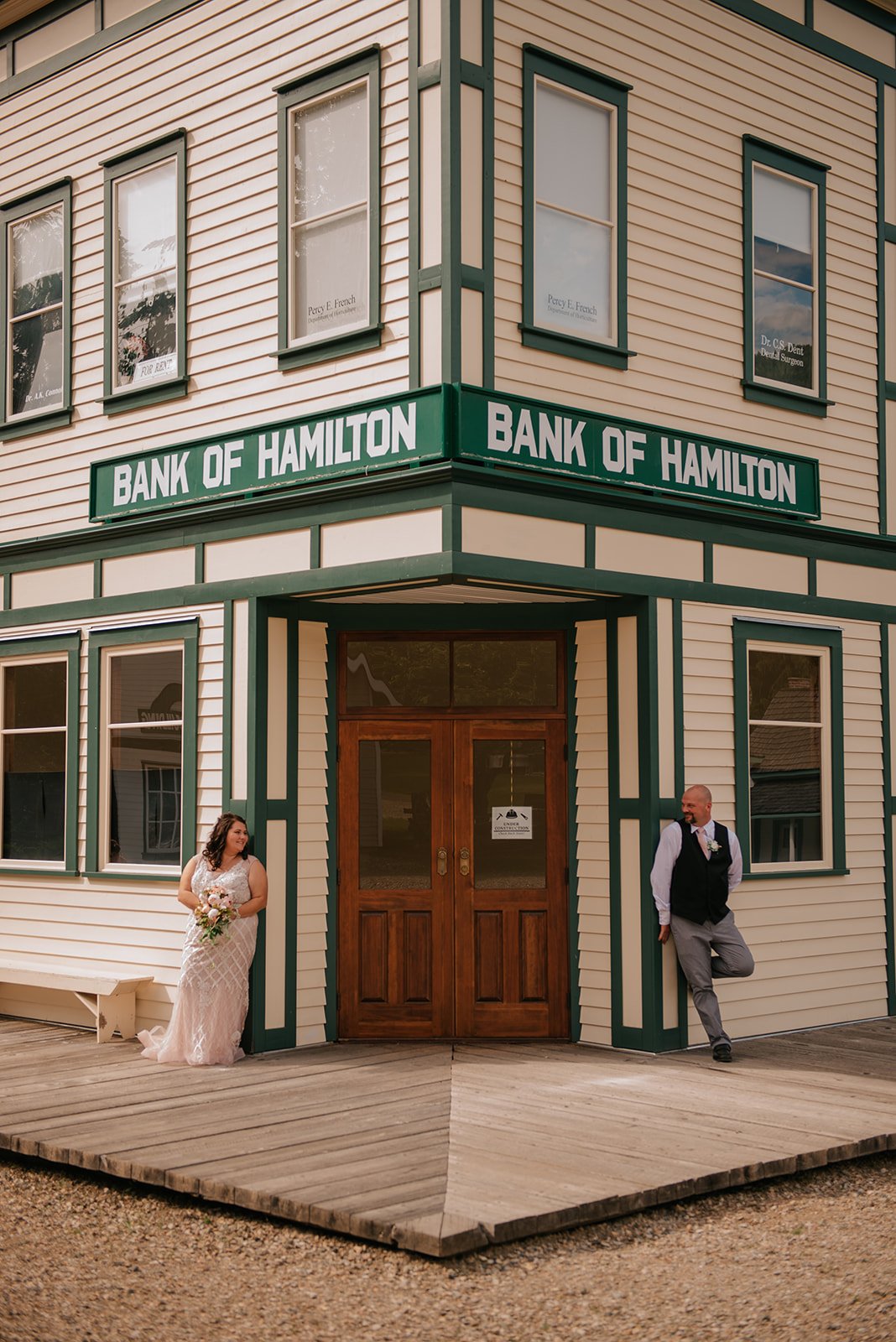 Wedding photography in Salmon Arm at RJ Haney 