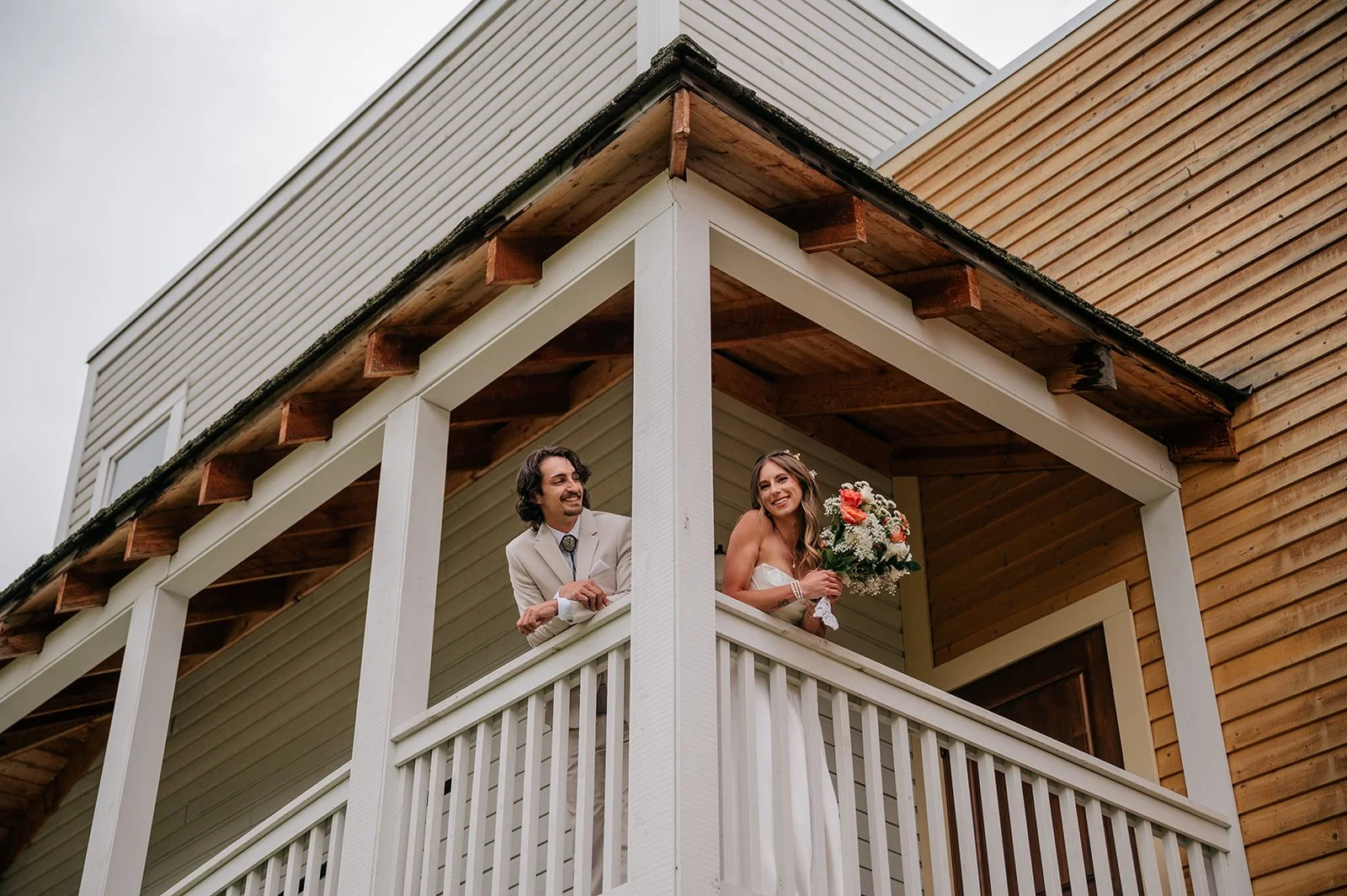 Wedding photography in Salmon Arm at RJ Haney 