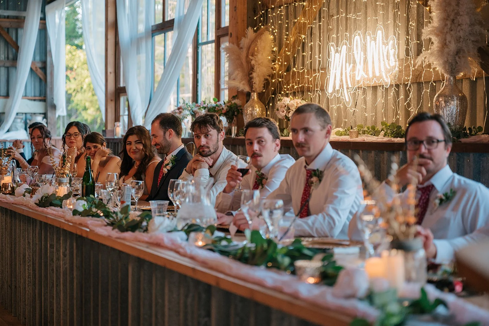 Wedding photography in Salmon Arm at Raven &amp; Steel 