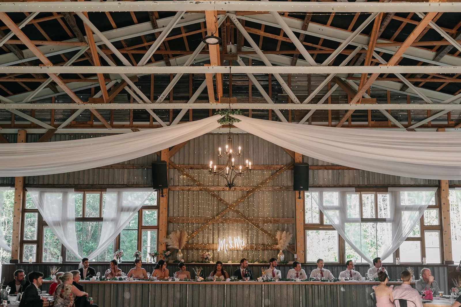 Wedding photography in Salmon Arm at Raven &amp; Steel 