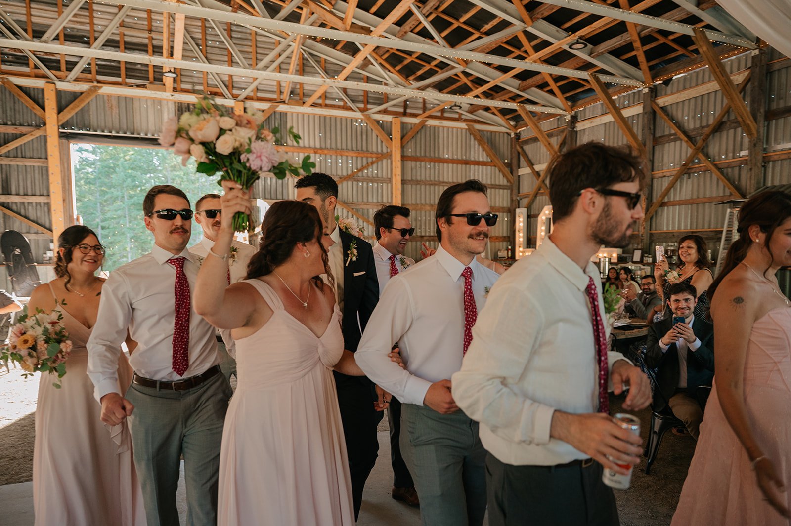 Wedding photography in Salmon Arm at Raven &amp; Steel 