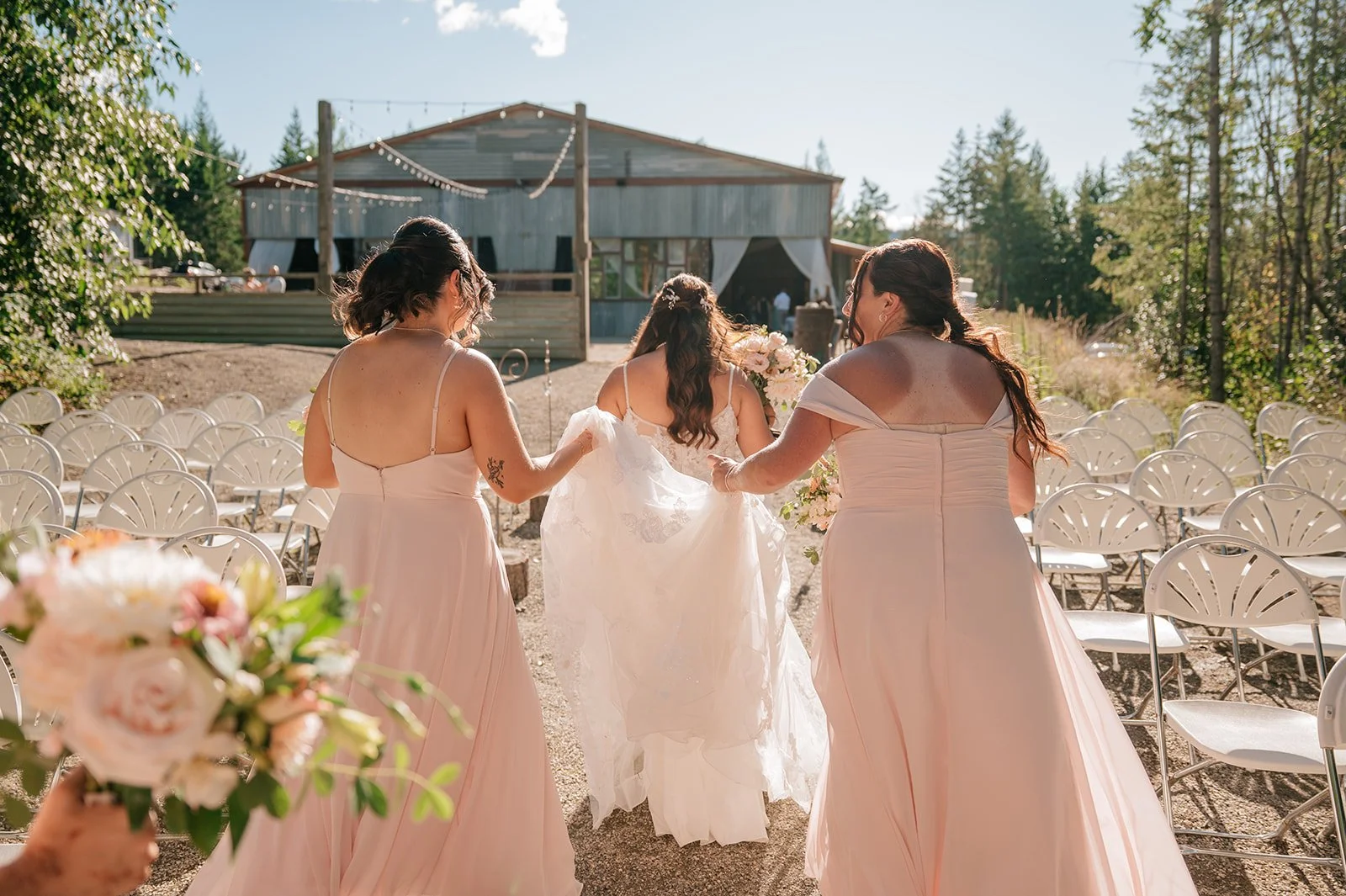 Wedding photography in Salmon Arm at Raven &amp; Steel 