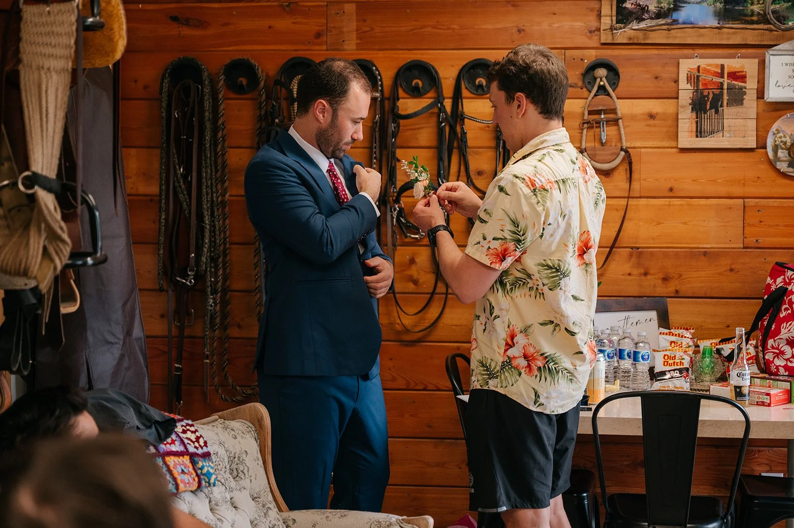 Wedding photography in Salmon Arm at Raven &amp; Steel 