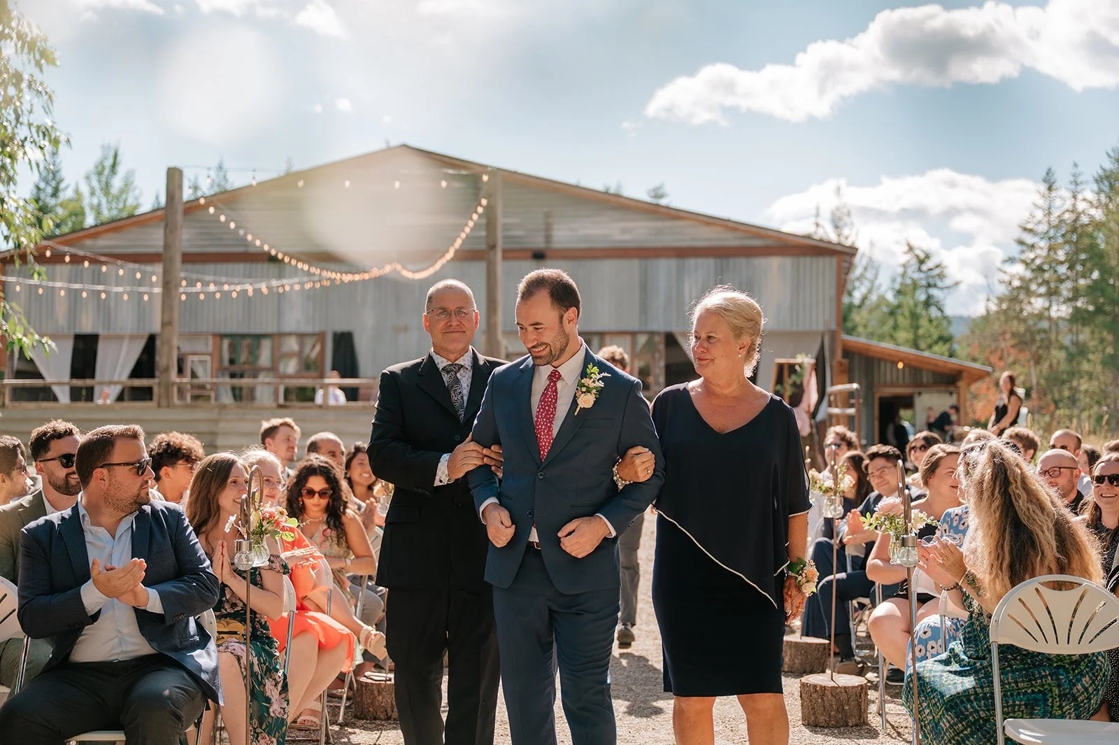 Wedding photography in Salmon Arm at Raven &amp; Steel 