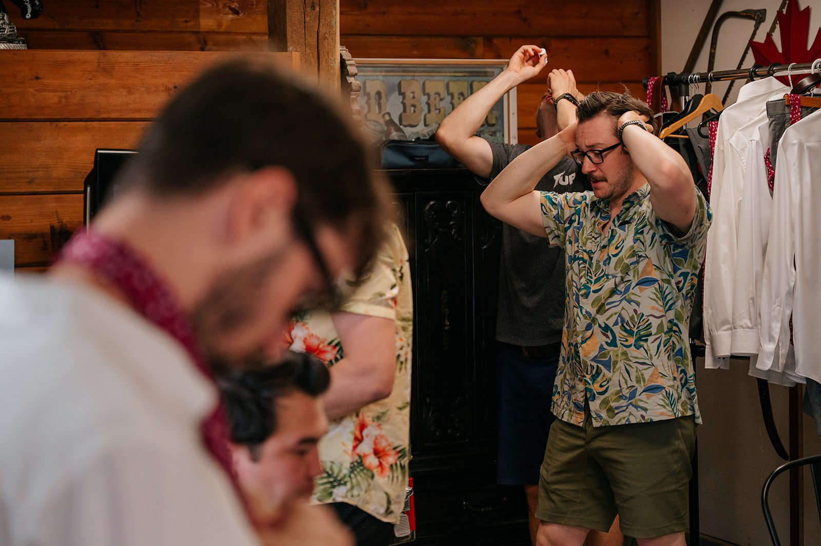 Wedding photography in Salmon Arm at Raven &amp; Steel 