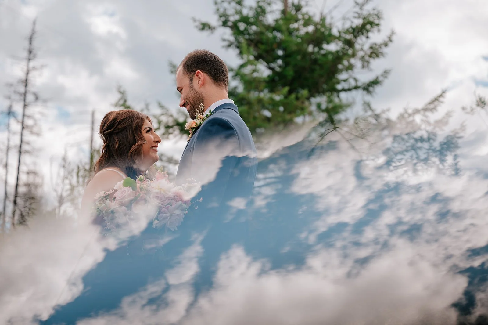 Wedding photography in Salmon Arm at Raven &amp; Steel 