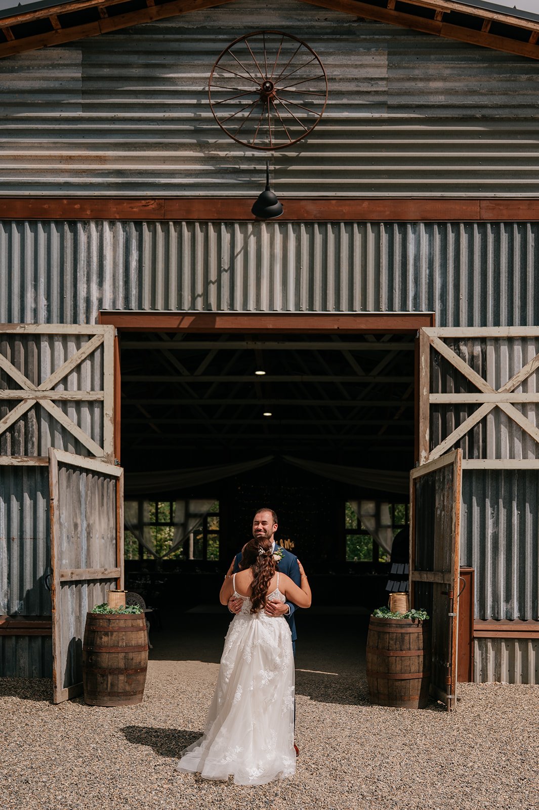 Wedding photography in Salmon Arm at Raven &amp; Steel 