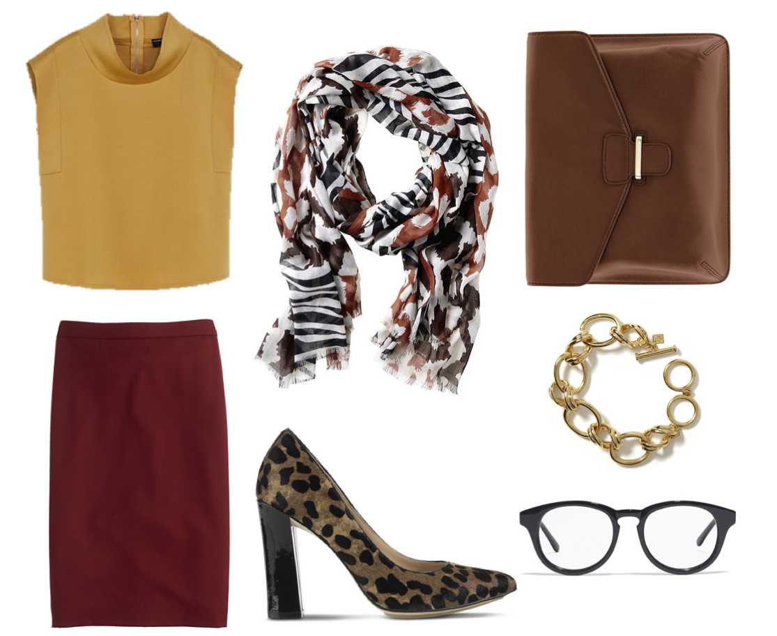 THE LOOK: Burgundy and mustard? — Urbanite | Suburbanite - Personal ...