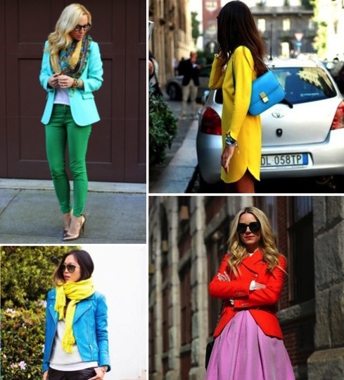 photo credits: top left - Brooklyn Blonde ; top right - Amanda Hoover Pinterest page ; bottom right - Atlantic Pacific ; bottom left - WhoWhatWear