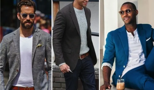 photo credits (left to right): Suitsupply; Antonio Centeno; TSB Men