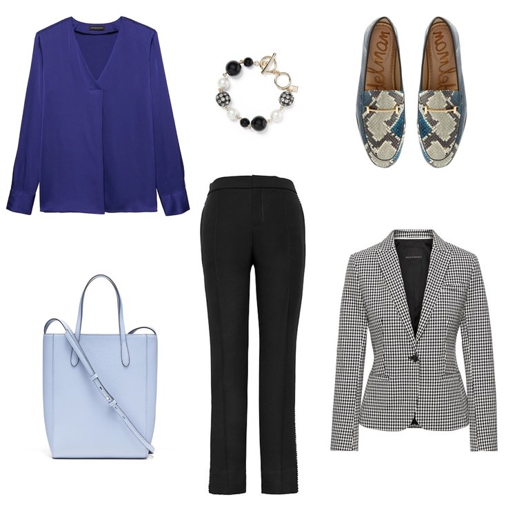 The Obsession: Printed Shoes and What to Wear with Them
 blazer and pants.jpeg