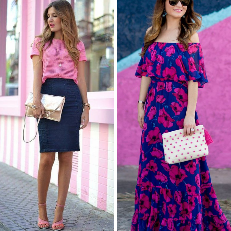 Blue & Pink Designer Dress at Rs 3549 | महिलाओं की डिजाइनर ड्रेस in Surat |  ID: 11528926573
