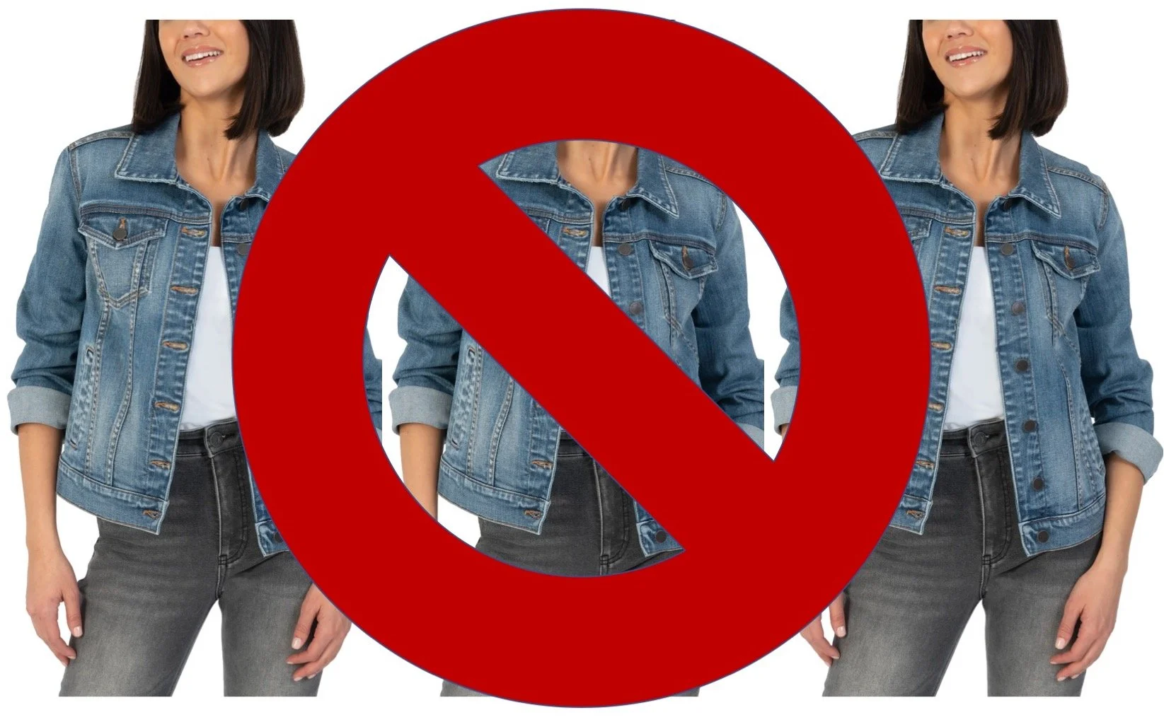 Buy different ways to wear a denim jacket Shop Black Friday