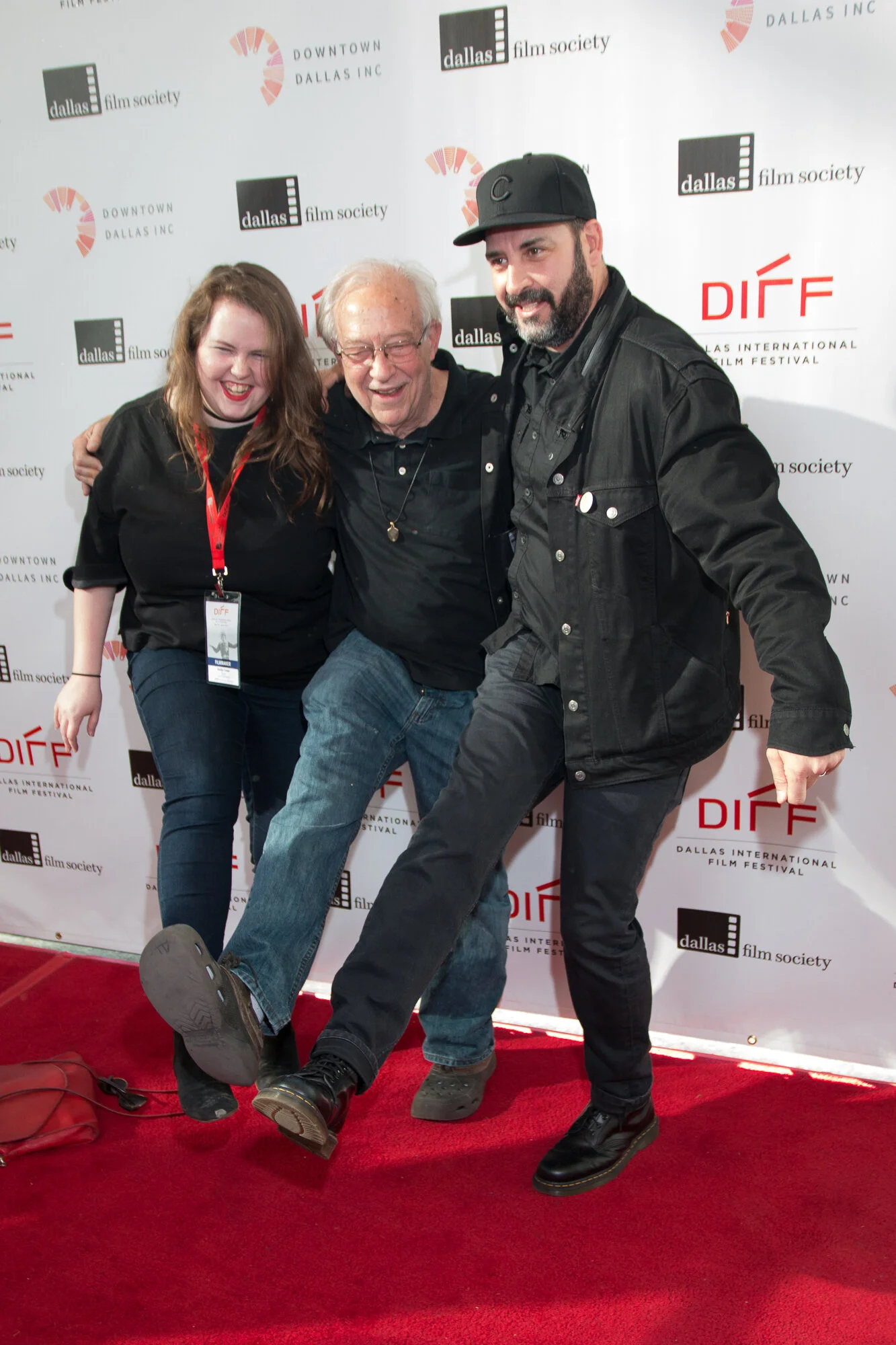 DIFF-2017-Day-2-kicking-it-with-Emily-Tolan-Bill-Wisener-Chuck-Przybyl-BILLS-RECORDS-3.31.17-Photo-by-Cynthia-JordanSelig-Polyscope-Company.jpg