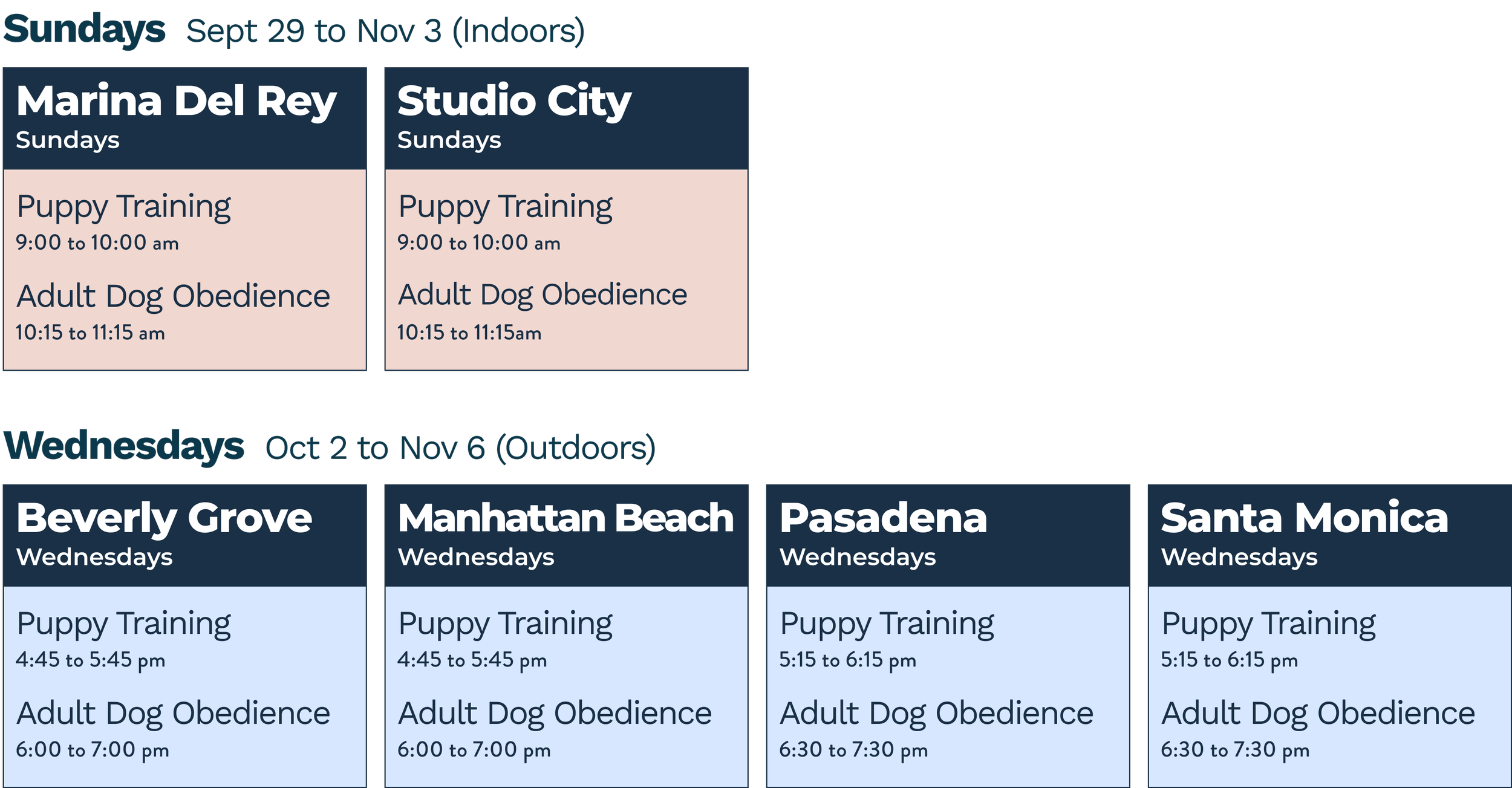 Group Dog Training Classes at Healthy Spot — Tully's Training