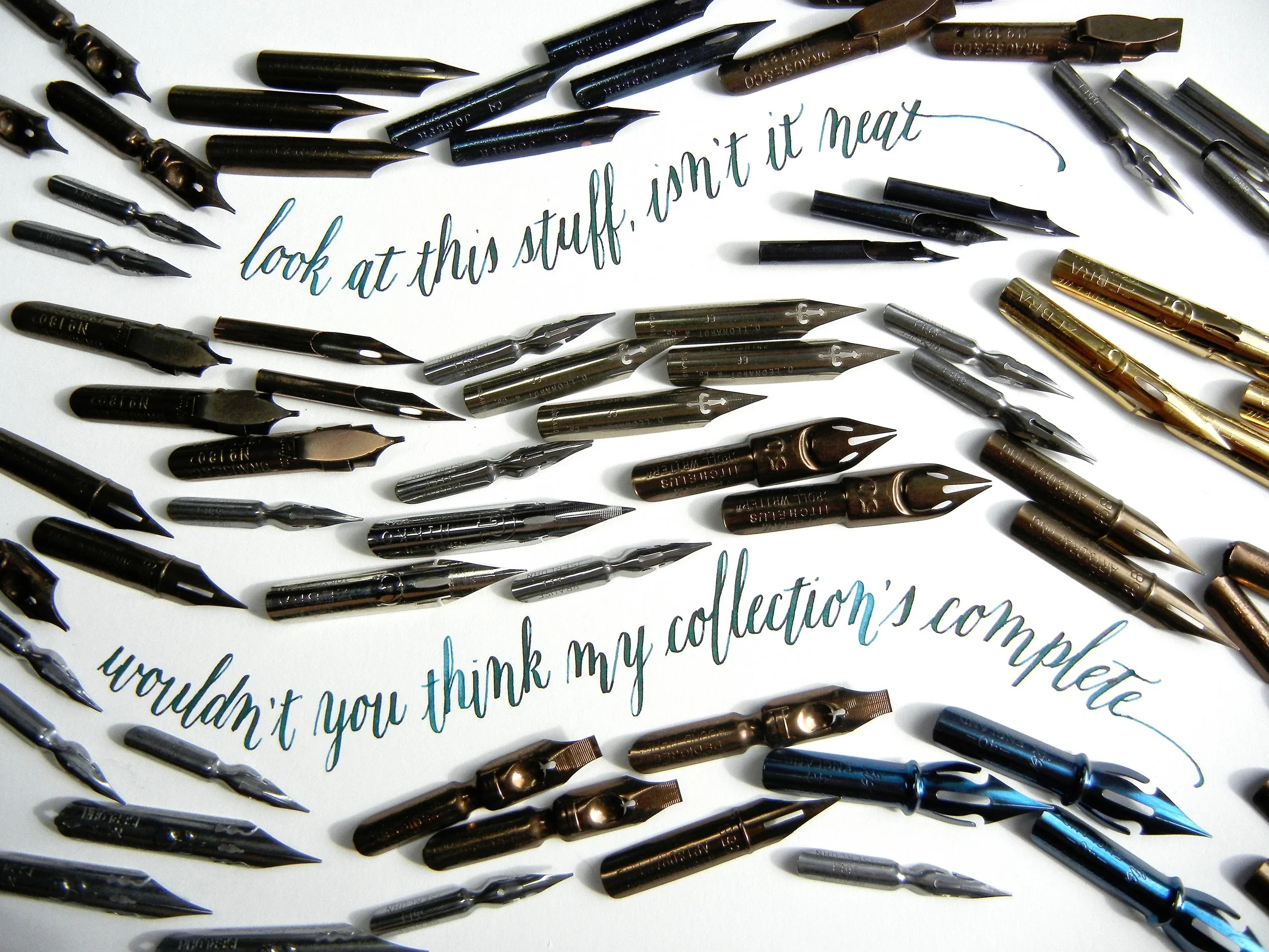 One can never have too many calligraphy nibs...