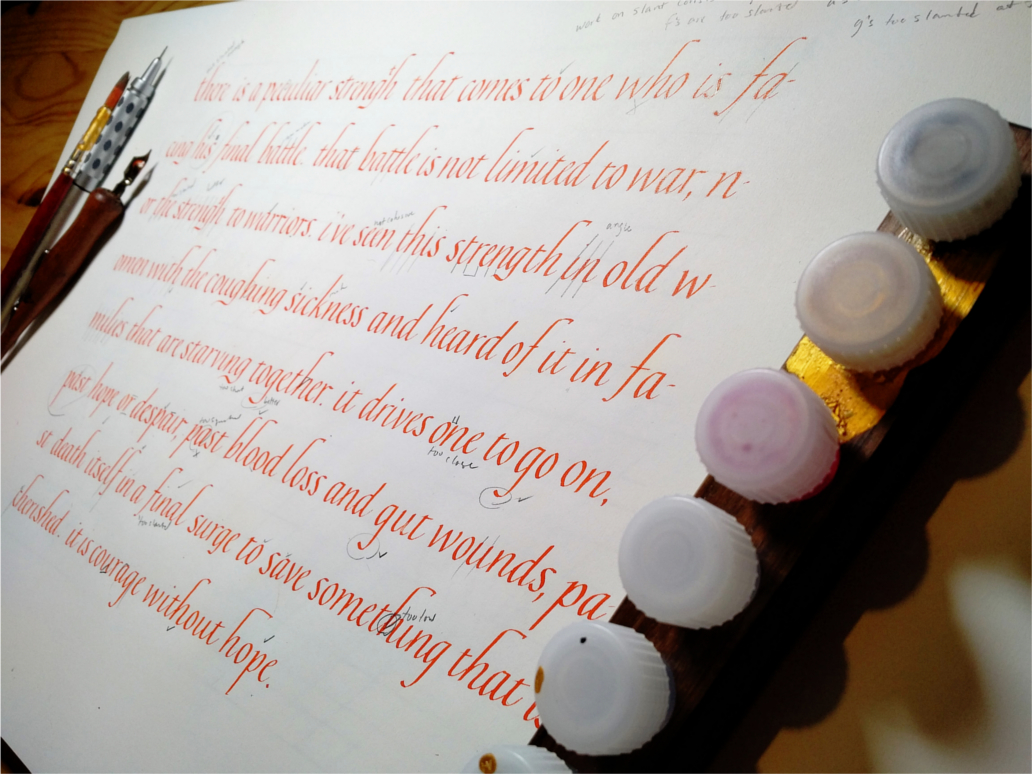 Keeping Calligraphy In-Hand