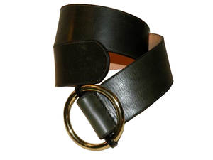 JUTTA NEWMANN brown Double-Ring Belt Double Ring Belt — Jutta Neumann New York main image 4