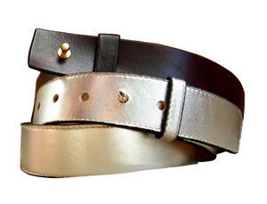 JUTTA NEWMANN brown Double-Ring Belt Double Ring Belt — Jutta Neumann New York main image 3