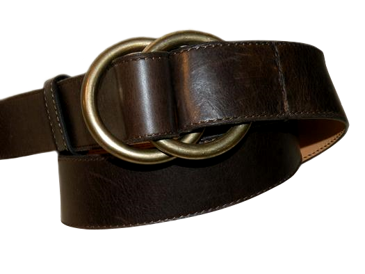 Double ring belt for women