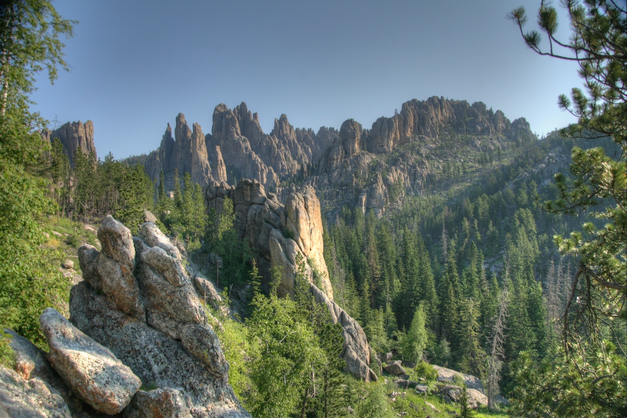 "Cathedral Spires" (HDR)