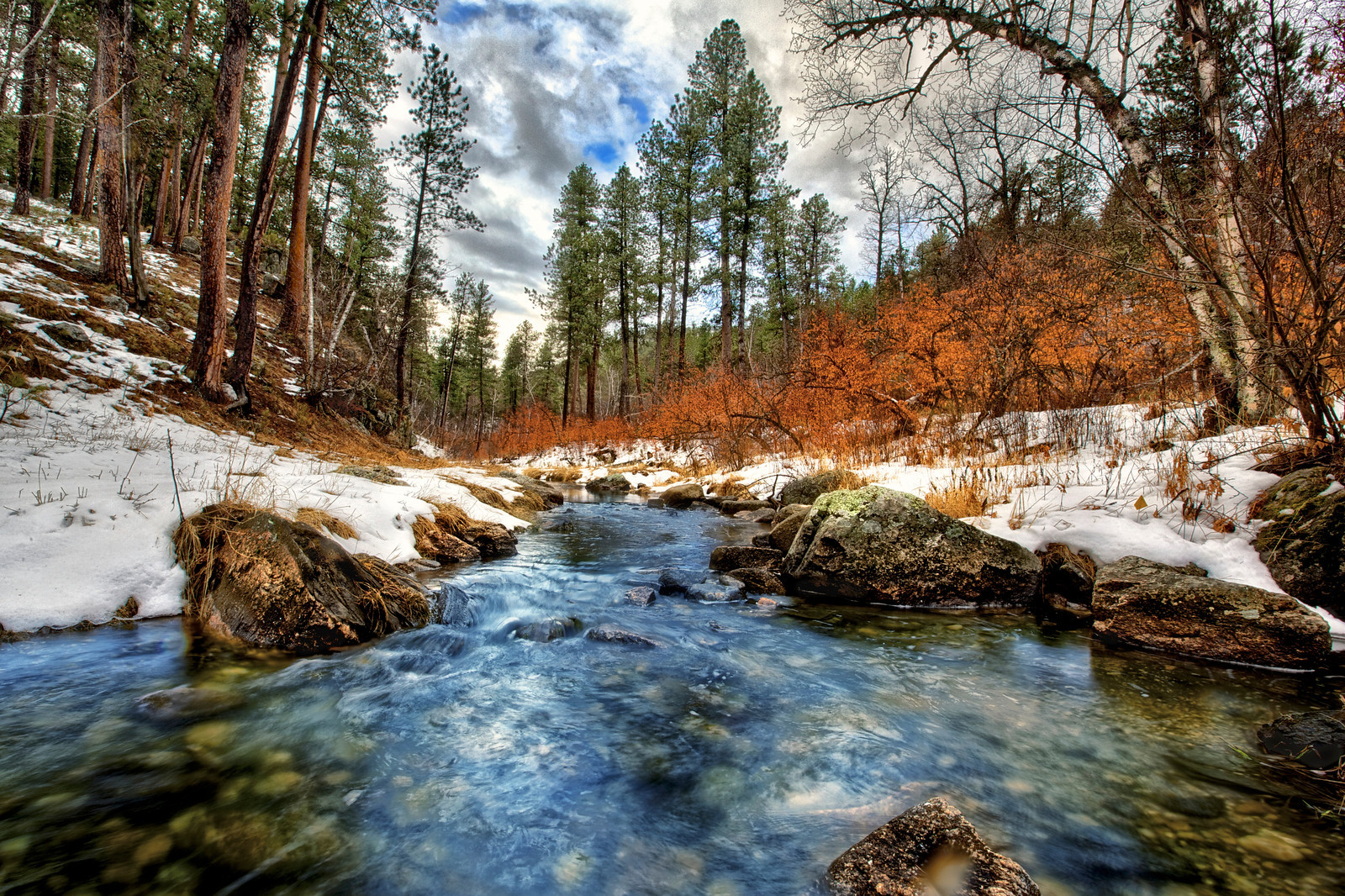 2013 04-22 Spring Melt by Watertown, South Dakota, photographer