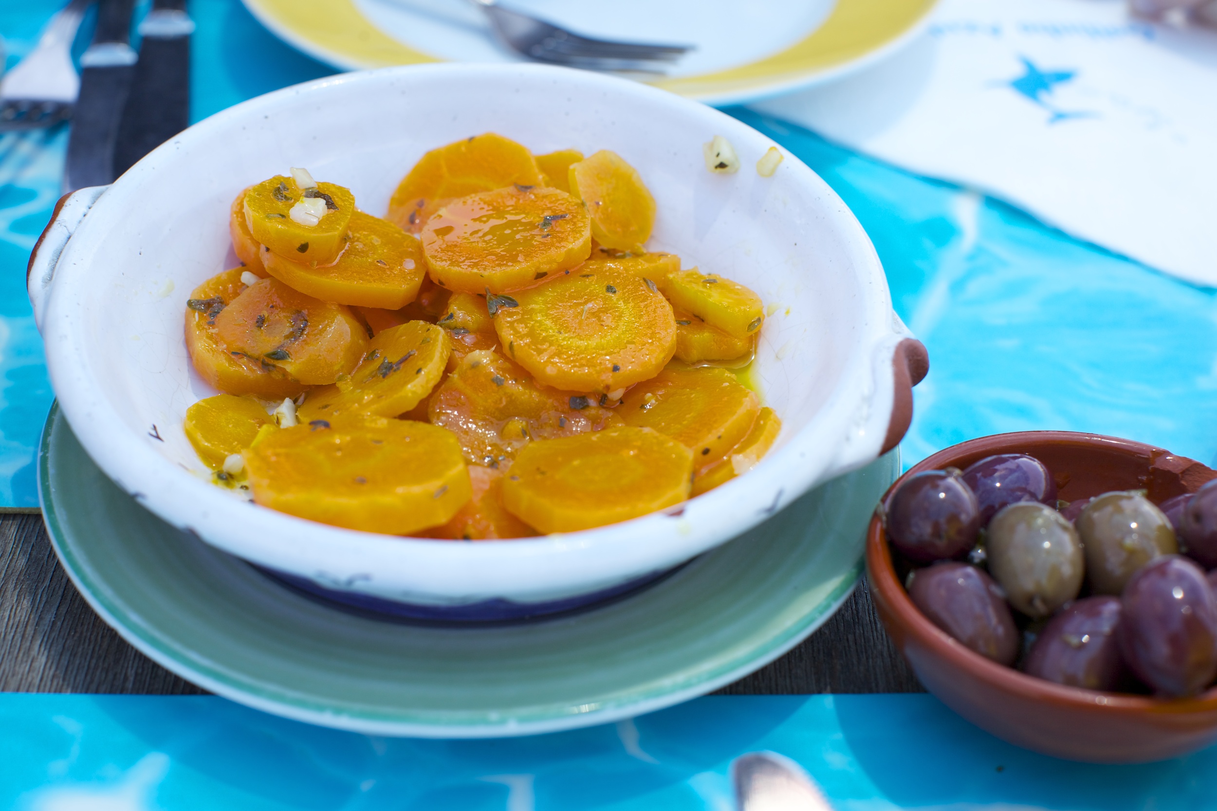 Carrot Slices and Olives (Portugal)
