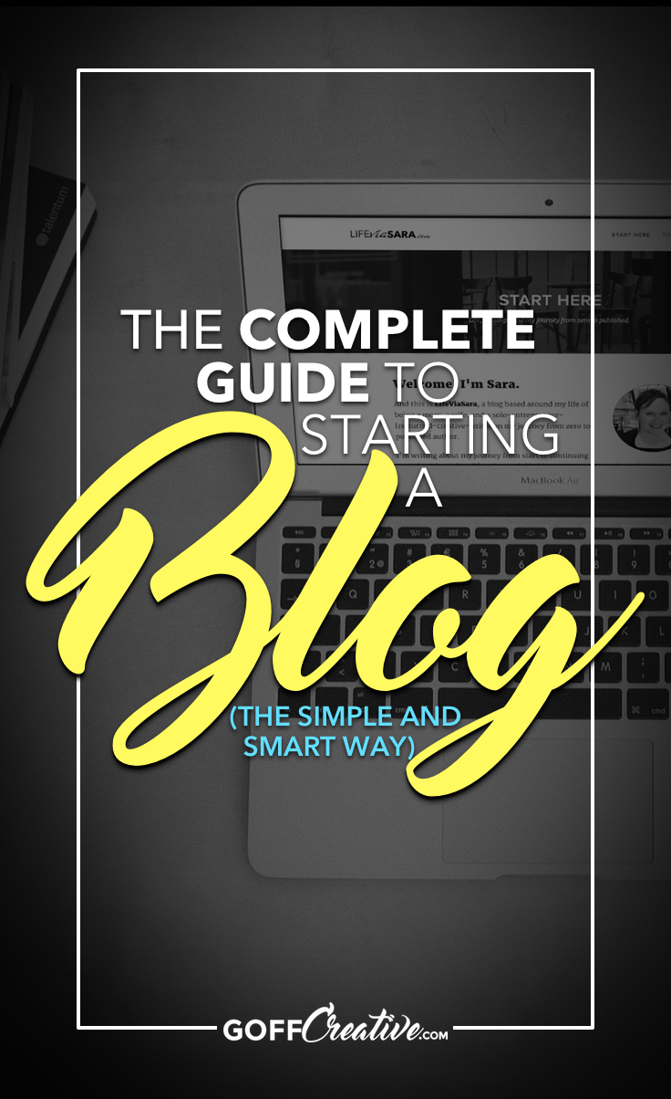 There's more to a new blog or business than just a pretty website. Get the complete guide to starting a blog the simple and smart way. Start here, or Save this for later!