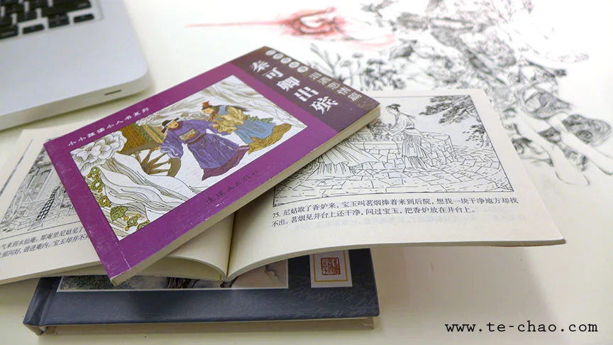 The original Chinese "comic"( xi ǎ o r é n shū/ Liánhuánhuà ). I think my mom grew up on these and it's what started her artistic career. By the time I started school in the early 90's China was already filled with Japanese manga and anime, thus I never owned any of these books. Most of the originals are probably discontinued, there are few places, mostly stores that sell antique and/or Chinese painting things. The ones I got were done in the recent years according to the publishing information on the back, good to see traditions are being carried on. The trip wasn't relaxing because it was rushed and hectic, however being physically away still made a difference. Oh and I got a fantastic new camera! and yes I'm taking pictures of everything now. : )