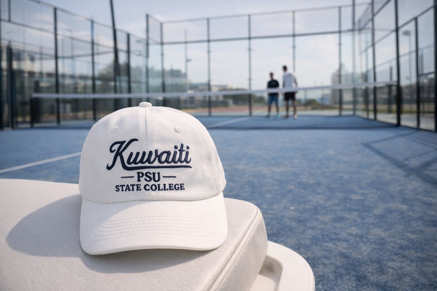 Kuwaiti PSU Cap – White State College Edition