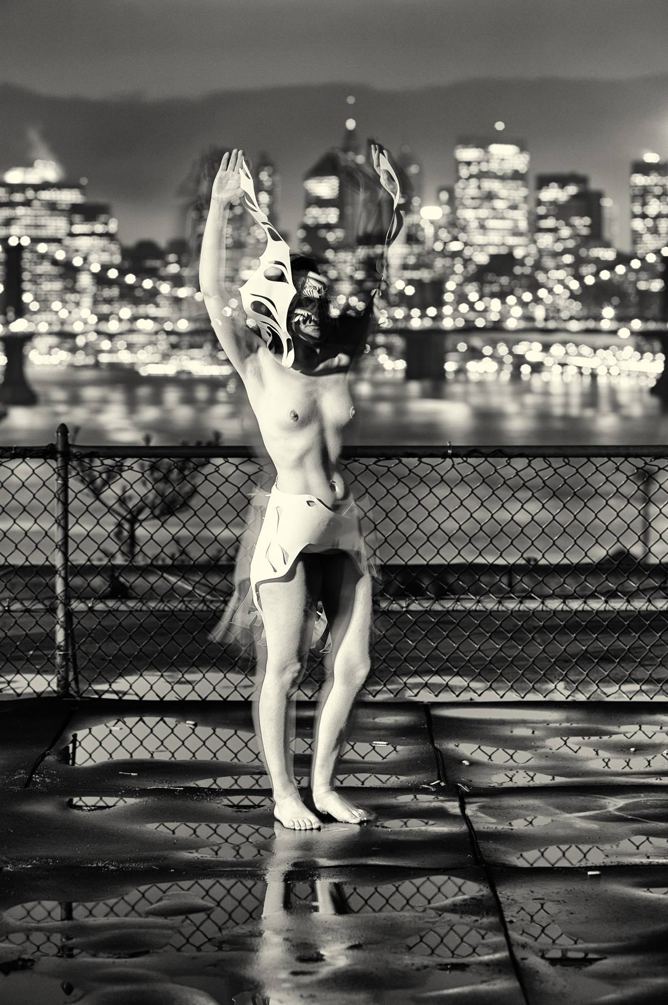 Brooklyn Rooftop with Clara Coquette And Anon