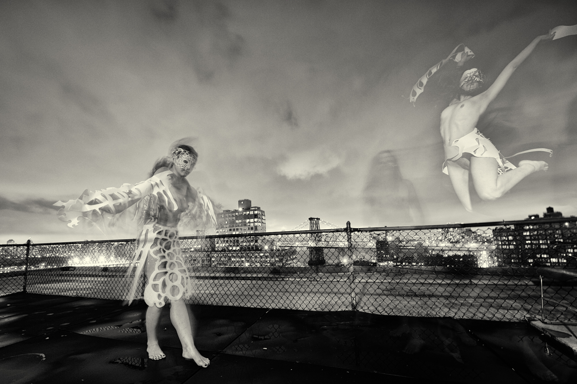 Brooklyn Rooftop with Clara Coquette And Anon