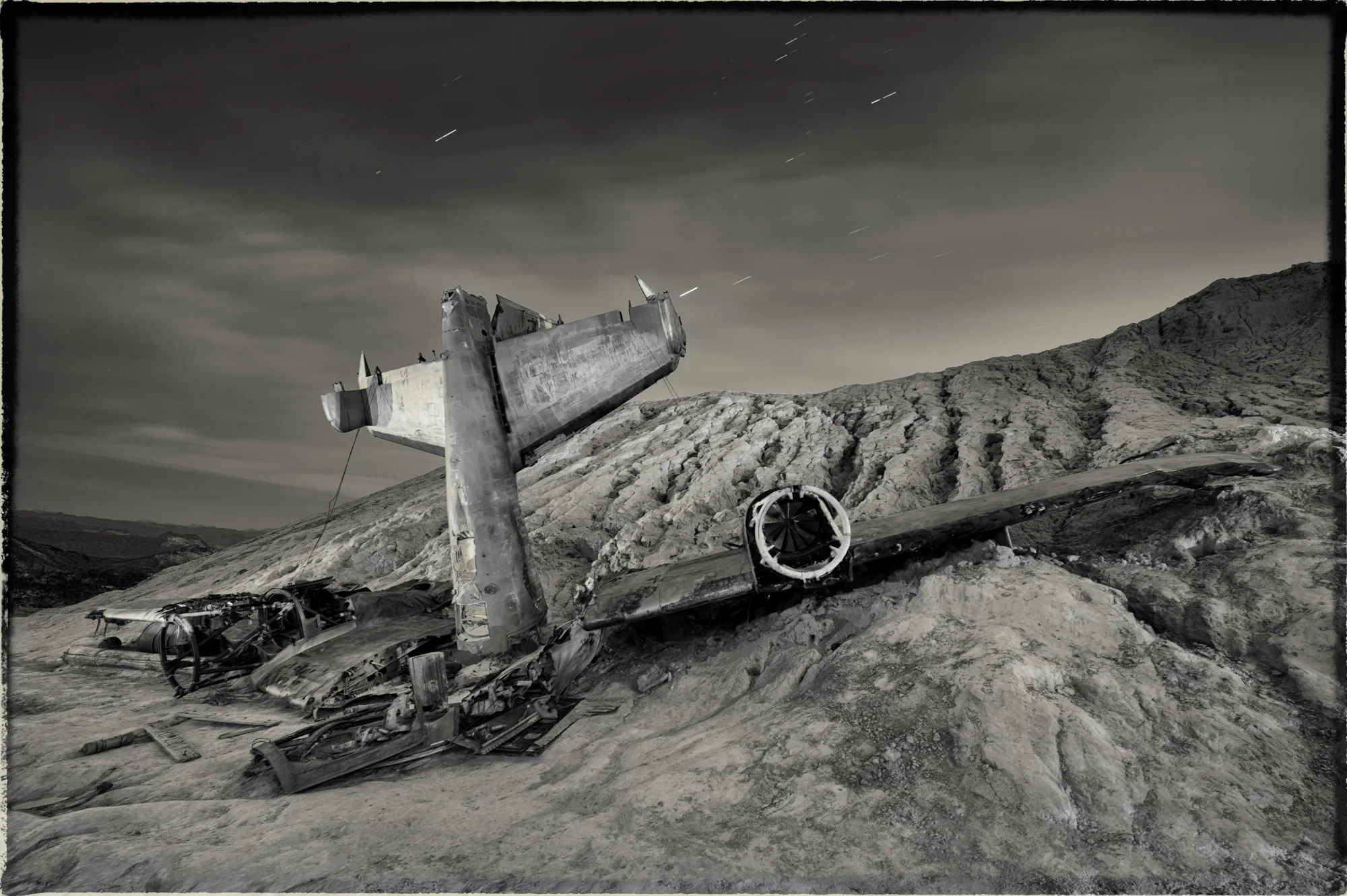Searchlight, NV - Crashed Plane