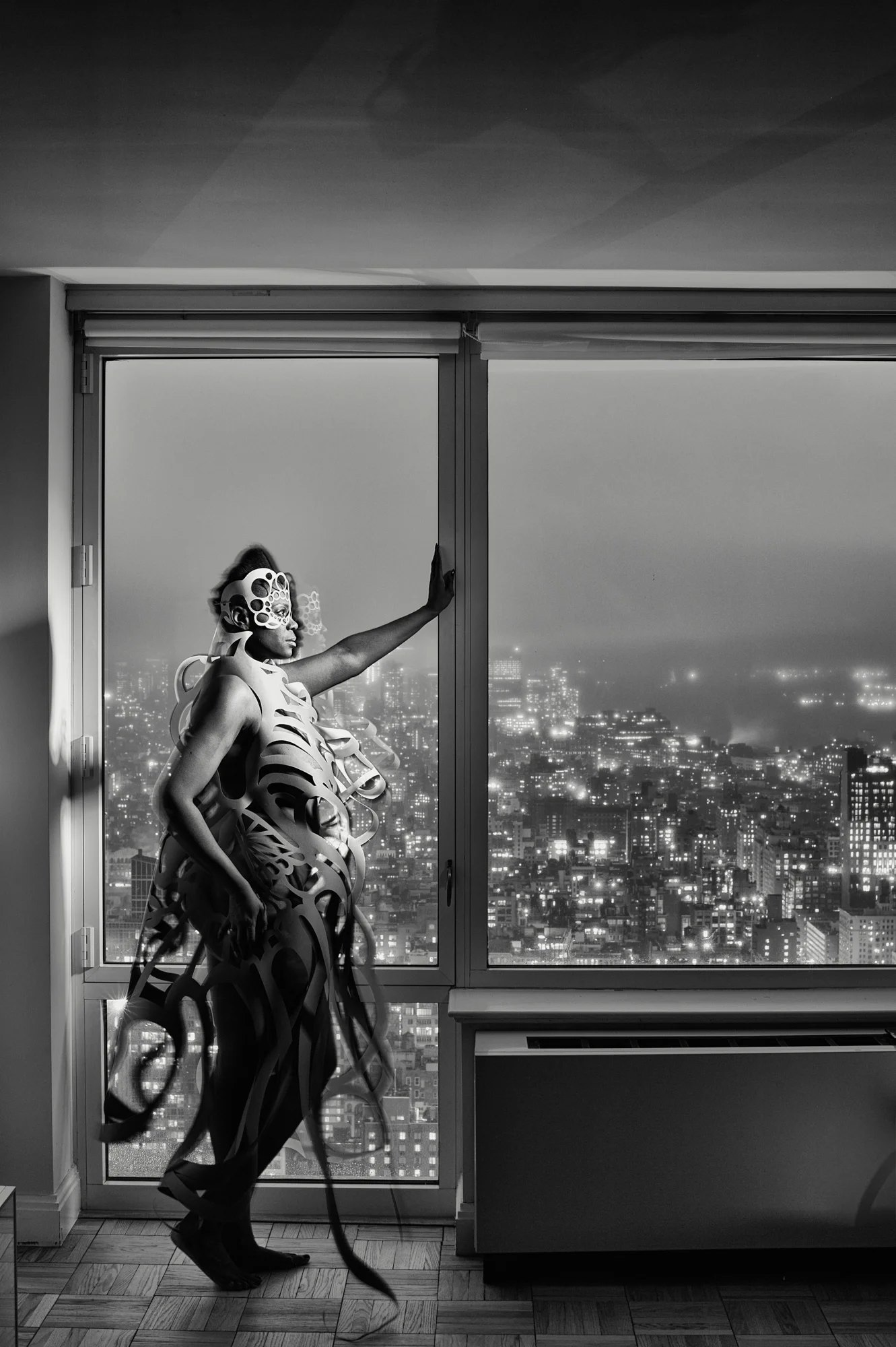 Falana Fox on the 56th Floor in Manhattan