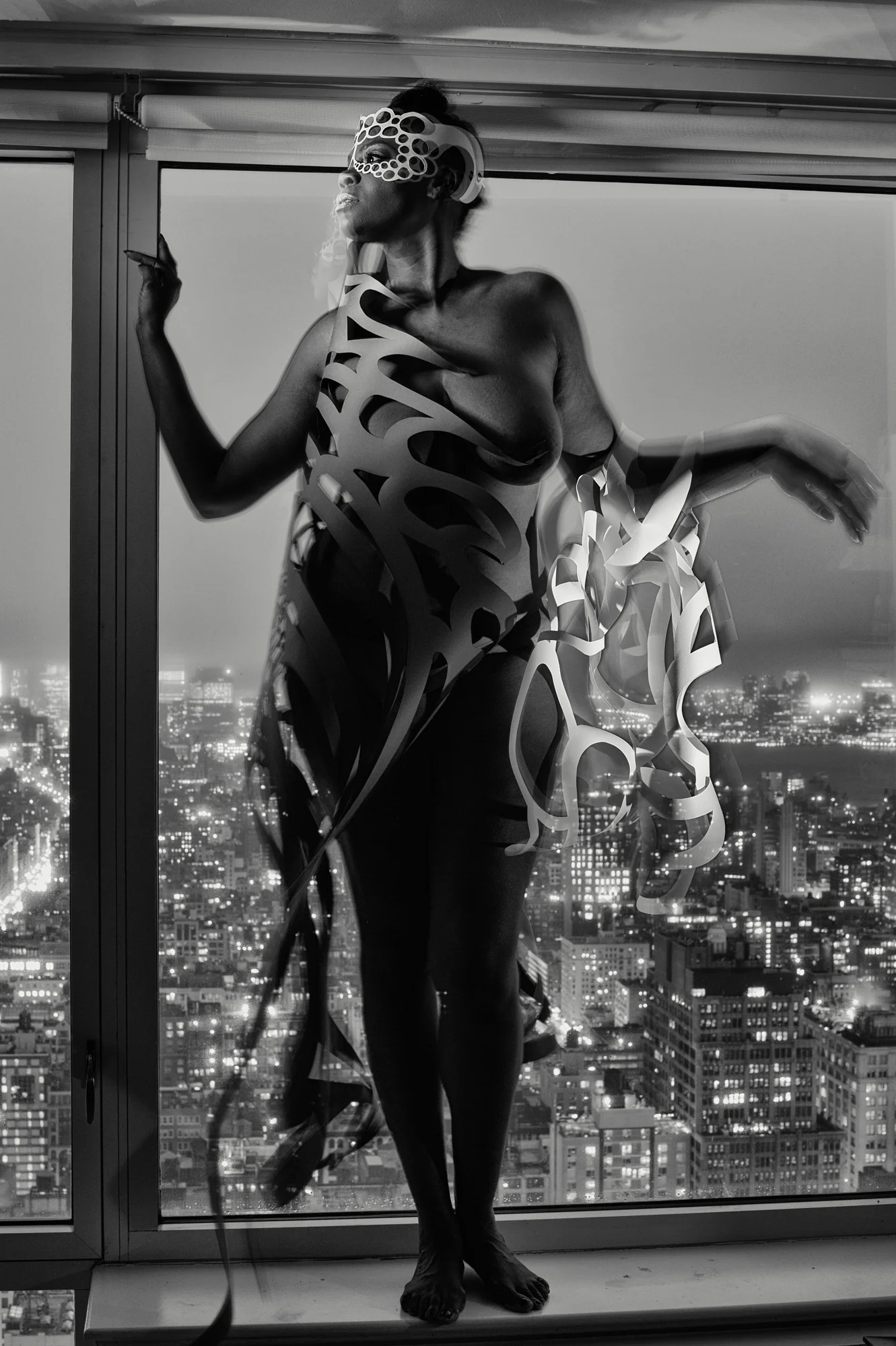 Falana Fox on the 56th Floor in Manhattan