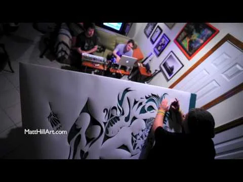 Exhibition @ Berkeley Gallery Preview Timelapse - Matt Hill Art (Copy)