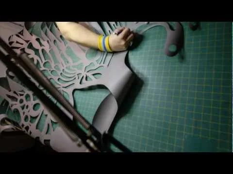 NIGHT PAPER timelapse: Matt Hill Art (Copy)